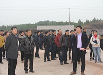 領(lǐng)導視察